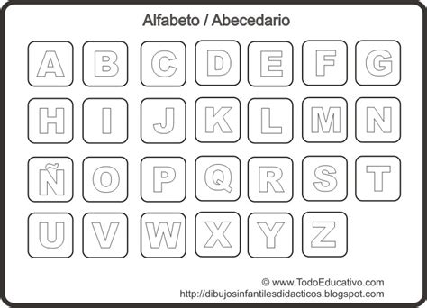 El Abecedario Para Colorear Y Recortar El Alfabeto O Abecedario De | Porn Sex Picture