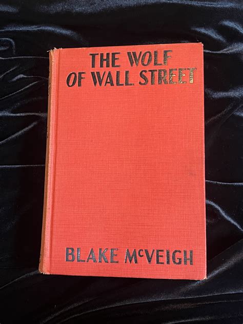 THE WOLF OF WALL STREET – SideShowbookstore.com