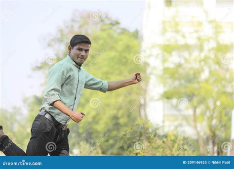 Young Indian Man Asking Lift for Going To Home Stock Image - Image of adventure, hiker: 209146935