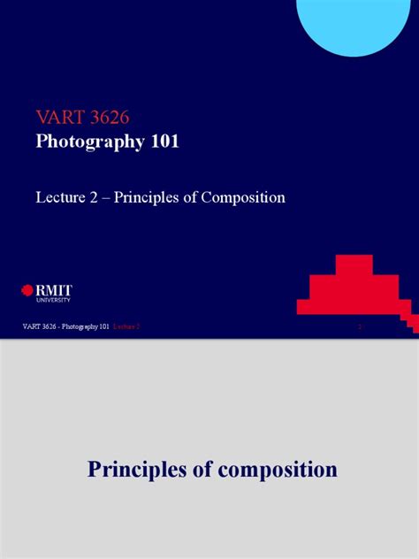 Week 2 - Principles of Composition | PDF | Hobbies | Techniques