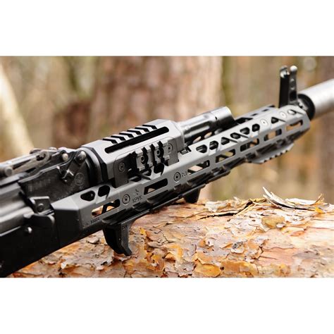 AK-47,AK-74, AKM Anodized Long Handguard by "Krook". Black