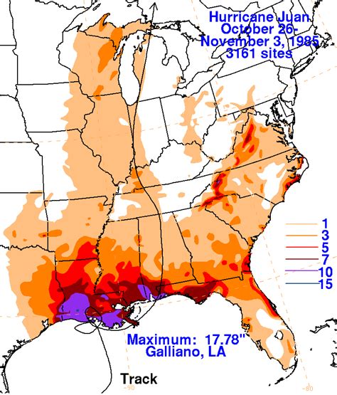 Hurricane Juan - October 1985