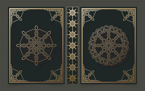 Luxury Decorative mandala book cover design 2446402 Vector Art at Vecteezy