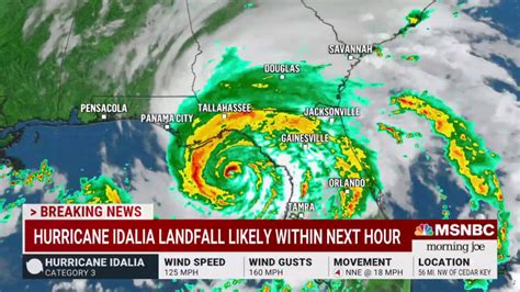 Hurricane Idalia to make landfall as a Category 3 storm