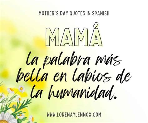 50+ Sweet Mother's Day Quotes in Spanish to Celebrate Your Mamá This ...