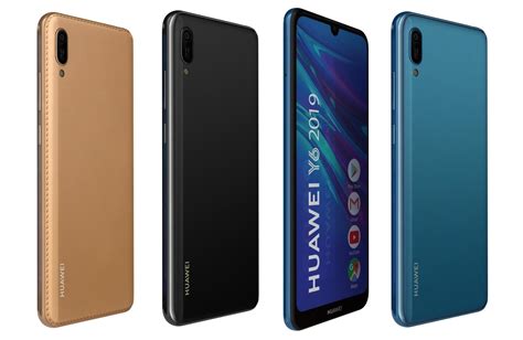 Huawei Y6 2019 All Colors 3D model | CGTrader