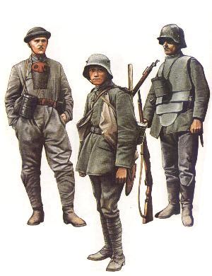 German uniforms World War One > WW2 Weapons