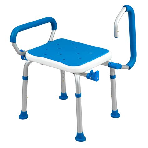 7106 / Padded Bath Safety Seat With Swing Away Arms – PCPMedical