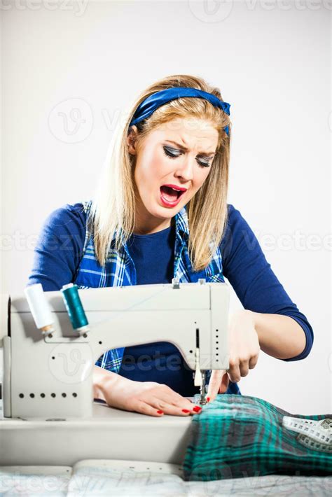 A female seamstress 23951590 Stock Photo at Vecteezy