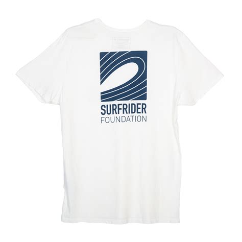 Logo Pocket T-Shirt (White) – The Surfrider Foundation