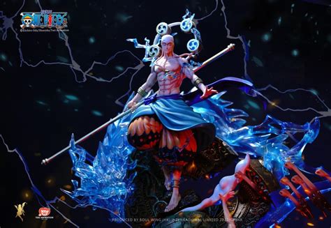 One Piece God of Thunder Enel vs. Luffy Limited Edition Statue