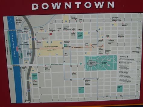 Downtown Sacramento Parking Map - Map Of Farmland Cave