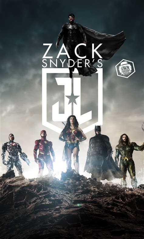 1280x2120 Resolution Zack Snyder's Justice League Poster FanArt iPhone ...