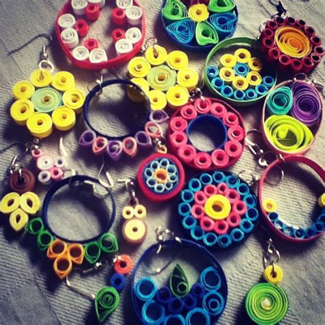 Quilling Earrings: Simple and Pretty! : 5 Steps (with Pictures) - Instructables