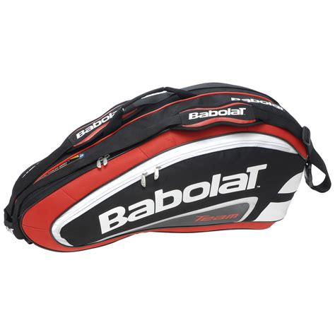 Babolat Team Line 6 Racket Tennis Bag - Red - Tennisnuts.com