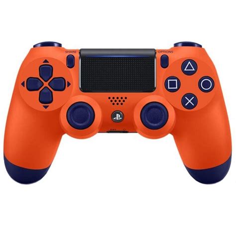 خرید و قیمت دسته بی سیم SONY PlayStation 4 DualShock 4 High Copy نارنجی ...