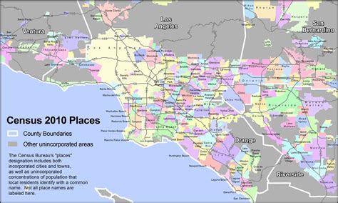 The Los Angeles metropolitan area [3850 x 2311] [OS] : r/MapPorn