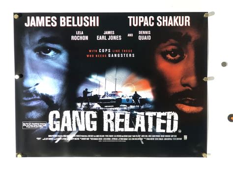 Gang Related 1997 Original British Quad Movie Poster - Etsy