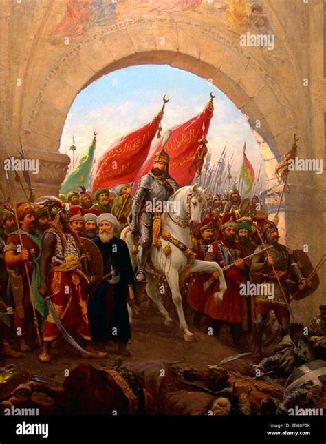 Mehmed ii constantinople painting hi-res stock photography and images - Alamy