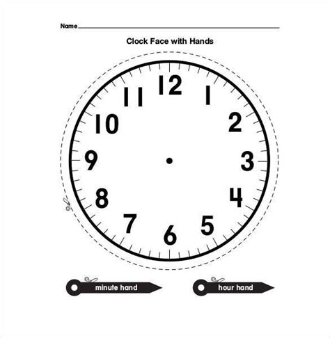 blank clock faces worksheet | Kindergarten Rota