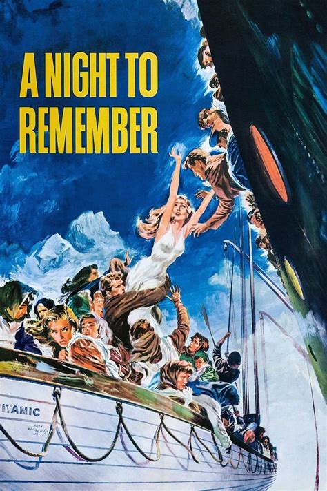 A Night to Remember (1958) - Posters — The Movie Database (TMDB)