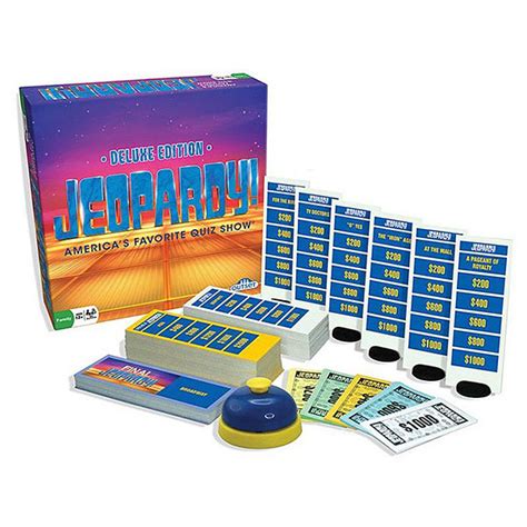 Jeopardy Deluxe Edition Board Game - GeekAlerts