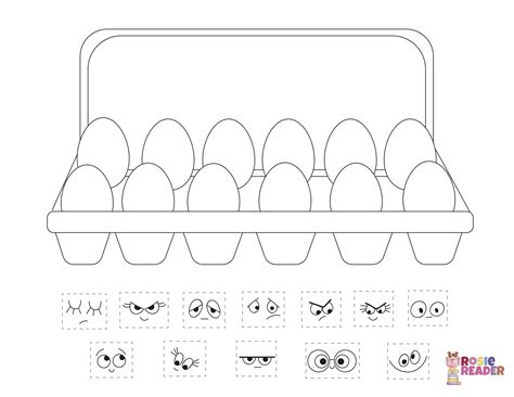 The Good Egg Worksheet - Reading adventures for kids ages 3 to 5