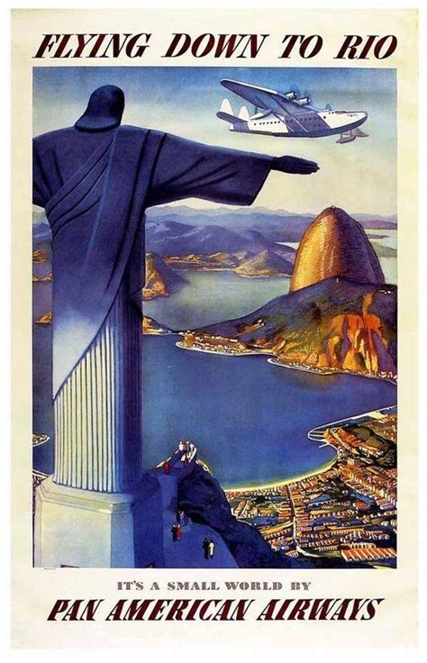 10+ Awesome Vintage and Classic Airline Travel Posters