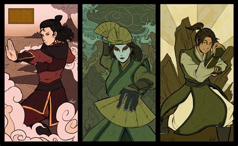 Aang and Azula vs Kyoshi, Rangi and Yun - Battles - Comic Vine