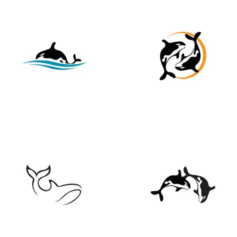 Orca Logo Vector Illustration On Trendy Design. 17722685 Vector Art at Vecteezy