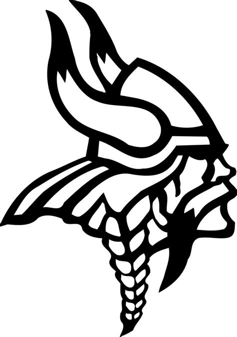 Free Vikings Logo Black And White, Download Free Vikings Logo Black And ...