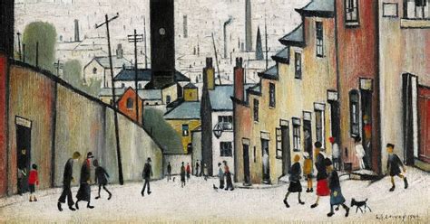 Eight Lowry paintings expected to sell for total of more than £1.5m at ...