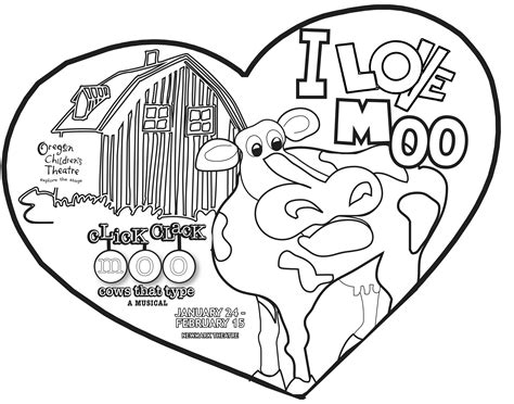 Click Clack Moo Free Coloring Pages - Coloring Home