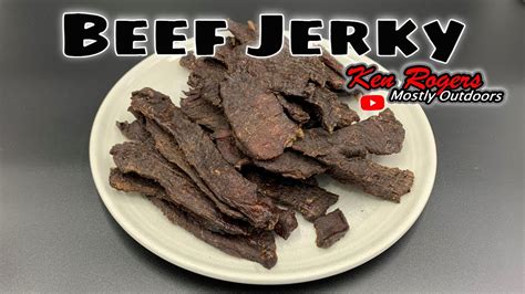 Beef Jerky on the Little Chief - YouTube