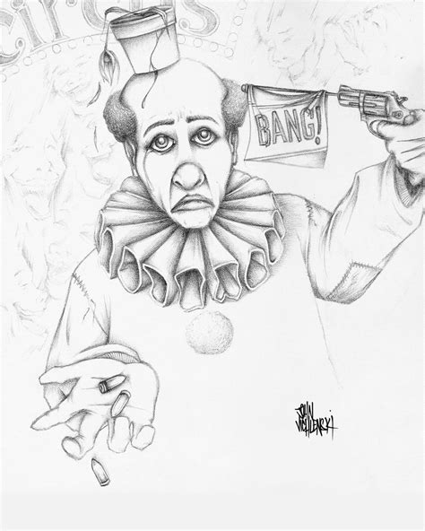 Sad Clown by JohnVichlenski on DeviantArt