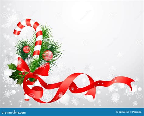 Christmas Background With Candy Cane Royalty Free Stock Images - Image ...