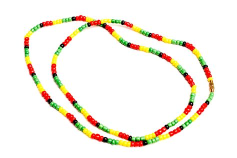 Rasta Color Waist Beads | Exotic Body Beads