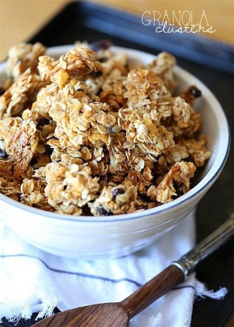 Snacking Granola Clusters - Cookies and Cups