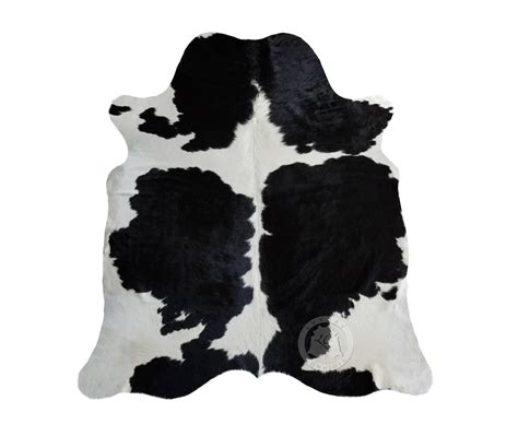 Black and White Cowhide Rug — Luxury Cowhides