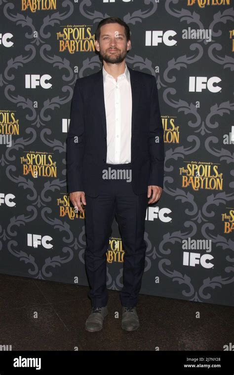 LOS ANGELES - JAN 7: Tobey Maguire at the IFC's "The Spoils Of Babylon ...