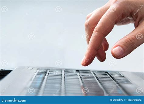 Laptop typing stock photo. Image of horizontal, keypad - 64209872