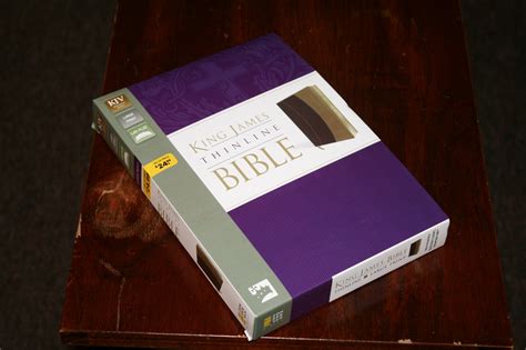 Zondervan Thinline Large Print KJV Review - Bible Buying Guide