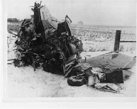 Buddy Holly plane crash - Harrowing images from tragic accident that rocked the music world 62 ...