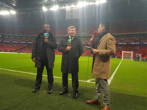 Stadium Astro 😷 on Twitter: "We're pitchside at Wembley for #TOTvEVE ...