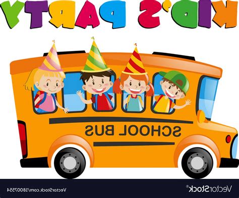 Party Bus Vector at Vectorified.com | Collection of Party Bus Vector ...