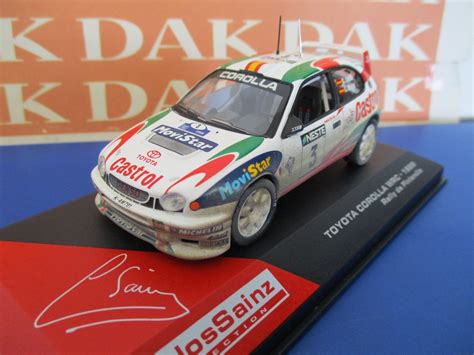 Die cast 1/43 Modellino Auto Toyota Corolla WRC Rally Finlandia 1999 C ...