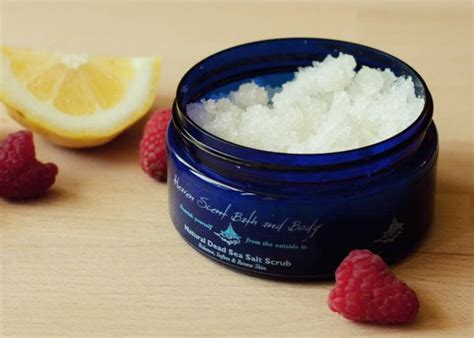 Natural Dead Sea Salt Scrub by HeavenScentBAB on Etsy, $16.00 | Sea ...