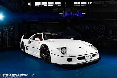 Liberty Walk's 471HP Ferrari F40 - THE-LOWDOWN.com