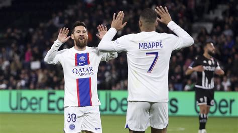 Watch: Amazing Lionel Messi assist vs Angers to Kylian Mbappé