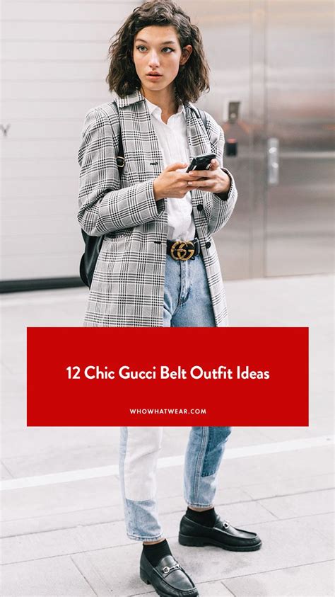 10 Gucci Belt Outfits—Because We Know You Love Them | Gucci belt outfit, Gucci belt, Outfits